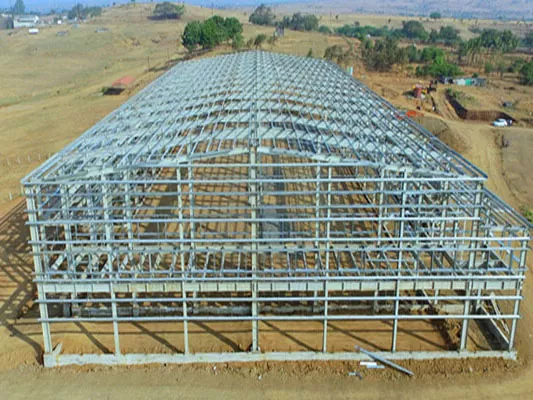ਵਿਹਾਰਕ ਅਤੇ ਸੁੰਦਰ ਸਟੀਲ ਦੇ structure ਾਂਚਾ ਗੋਦਾਮ ਦੀ ਉਸਾਰੀ