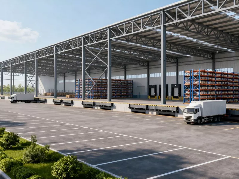 ਸਟੀਲ ਸਟ੍ਰਕਚਰ ਡਿਸਟ੍ਰੀਬਿਊਸ਼ਨ ਸੈਂਟਰ ਬਿਲਡਿੰਗ